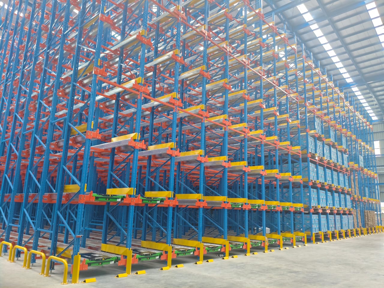 Warehouse mezzanine floor